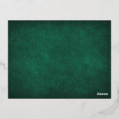 Ierse Keltische St. Patrick Save the Date kaart (Achterkant)