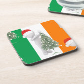 ierse kerst bier onderzetter (Linkerzijde)