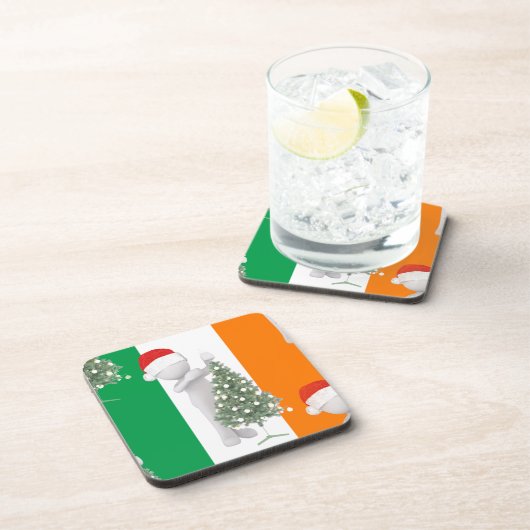 ierse kerst bier onderzetter (Rechterzijde)