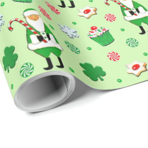 Ierse Kerst Inpakpapier
