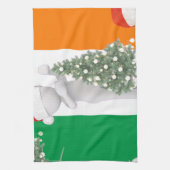 ierse kerst theedoek (Verticaal)