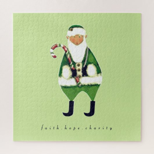 Ierse Kerstcadeau Legpuzzel (Verticaal)