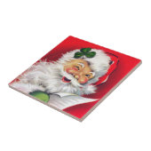 Ierse kerstman, Iers, Kerstmis, Ierland, Iers Tegeltje (Zijkant)