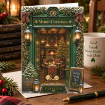 Ierse Kerstmis Ierse Pub Kerstvakantie