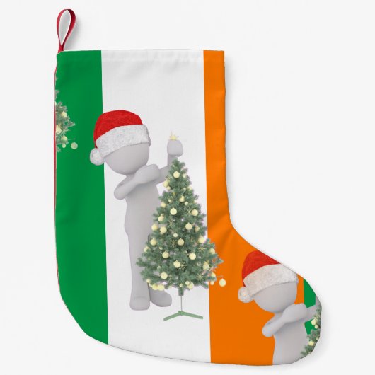 Ierse Kerstmis kous Kleine Kerstsok (Voorkant)