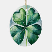 Ierse kerstzegen gepersonaliseerd keramisch ornament (Rechts)