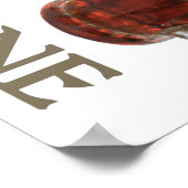 Ierse keukenaardappel + bier! poster (Hoek)