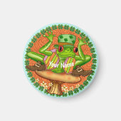 Ierse kikker magneet (Voorkant)