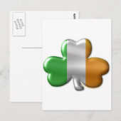 ierse klaver briefkaart (Voorkant / Achterkant)