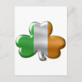 ierse klaver briefkaart (Voorkant)