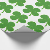 Ierse klaver cadeaupapier (Hoek)