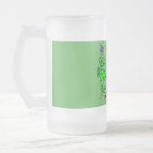 Ierse klaver groene St. Patrick's Day Matglas Bierpul (Links)