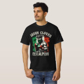 Ierse Klaver Kampioen T-shirt (Voorkant volledig)