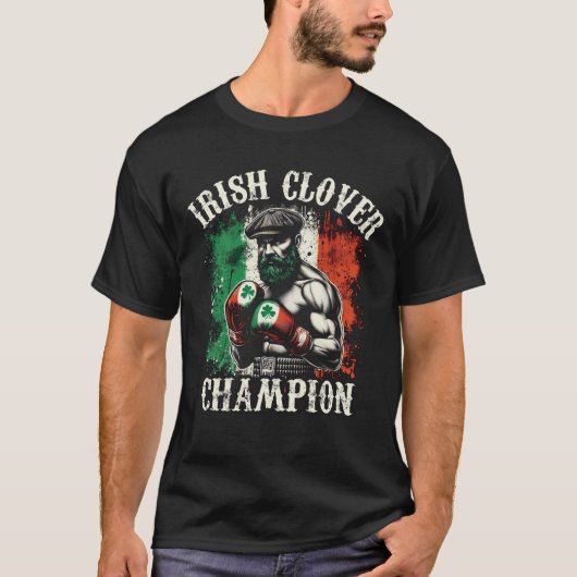 Ierse Klaver Kampioen  T-shirt (Voorkant)