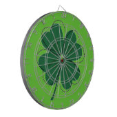 Ierse Klaver & St. Patrick Dag Dartbord (Voorkant Links)