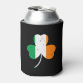 Ierse Klaver St. Patrick's Day Blikjeskoeler (Blikje Voorkant)