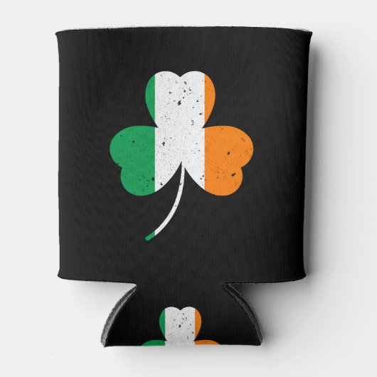 Ierse Klaver St. Patrick's Day Blikjeskoeler (Voorkant)