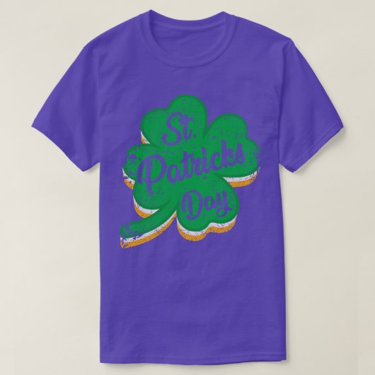 Ierse klaver T-shirt (Design voorkant)