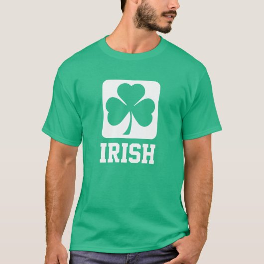 Ierse klaver t-shirt (Voorkant)