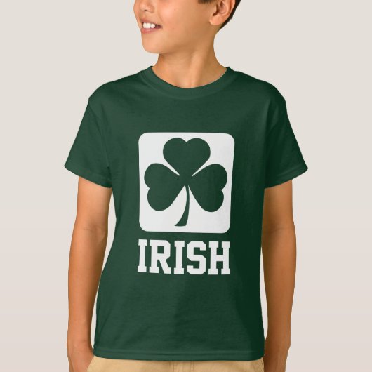Ierse klaver t-shirt (Voorkant)