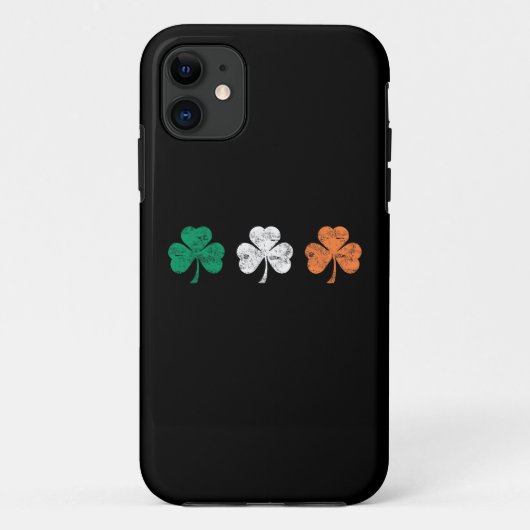 Ierse Klavertjes Case-Mate iPhone Case (Achterkant)