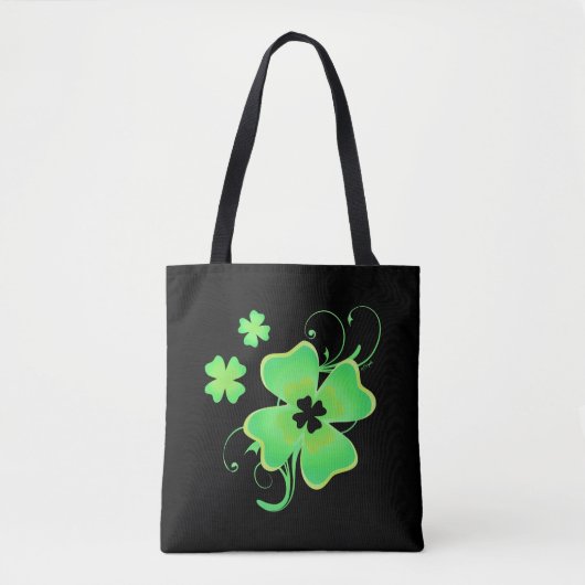  Ierse klavertjevier Tote Bag (Voorkant)