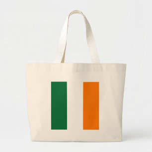 Ierse kleuren grote tote bag
