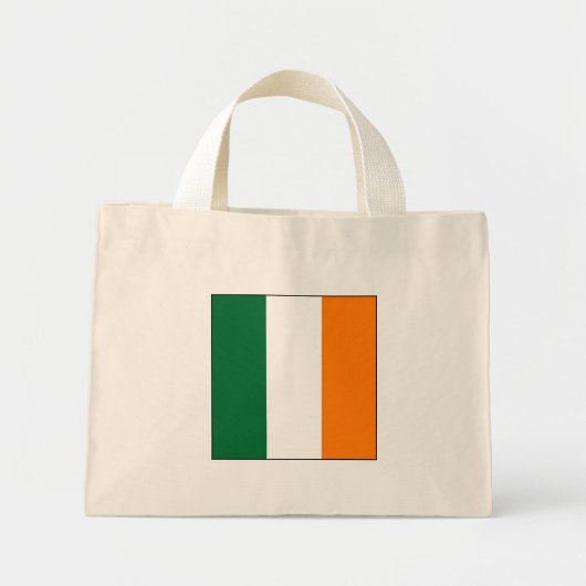 Ierse kleuren mini tote bag (Voorkant)