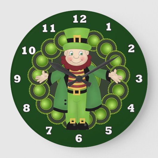 Ierse klok van de Leprechaun Holiday (Voorkant)