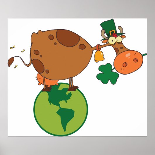 Ierse Koe Poster (Voorkant)