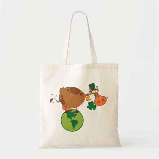 Ierse Koe Tote Bag (Voorkant)
