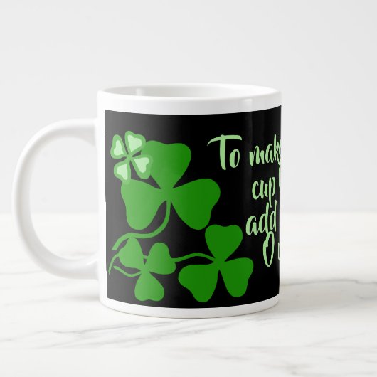 Ierse koffie/perfecte kop 18 Ierland shamrock/blac (Links)