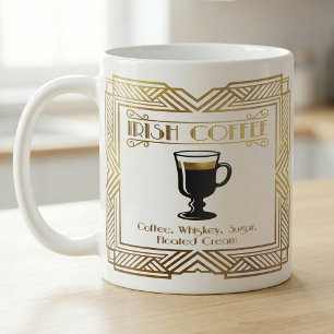 Ierse Koffie Recept Gouden Kunst Koffiemok
