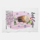 Ierse koffie recept vakantie theedoek (Horizontaal)