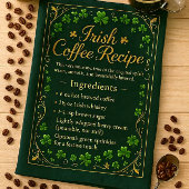 Ierse Koffie St. Patrick's Day Theedoek
