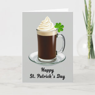 Ierse Koffie Viering Kaart