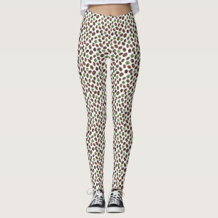 Ierse koffiebonen en klavertjes Funny Design Leggings