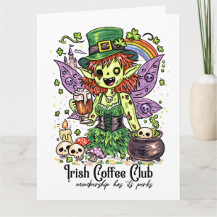 Ierse Koffieclub Fee Kaart