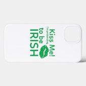 Ierse kus Case-Mate iPhone case (Achterkant (horizontaal))