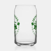 Ierse kussen vrachtwagen met klavers St. Patrick's Blikvorm Glas (Rechts)