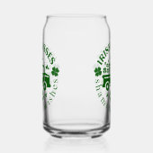 Ierse kussen vrachtwagen met klavers St. Patrick's Blikvorm Glas (Links)