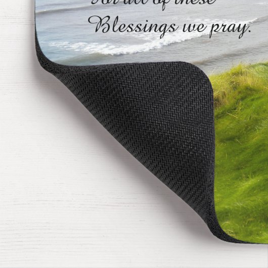 Ierse kust en Blessing Mousepad Muismat (Hoek)