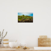Ierse Kust Ruïnes Print | Rotsachtige Kust Kunst (Keuken)