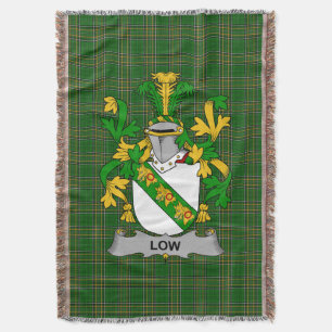 Ierse Lage Wapen Familie Crest Ierland Deken