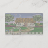 Ierse landenkaarten voor katoenprofiel visitekaartje (Achterkant)