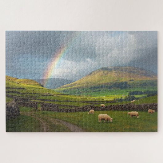Ierse Landschap Legpuzzel (Horizontaal)