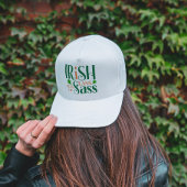 Ierse Lass vol met Sass Funny St Patrick's Day Trucker Pet