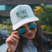 Ierse Lass vol met Sass Funny St Patrick's Day Trucker Pet