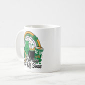 Ierse Lass vol Sass - Cheeky St. Patrick's Day Koffiemok (Voorkant links)