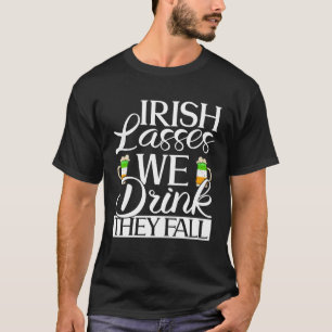 Ierse lassen We Drinken ze Herfsten St Patricks Da T-shirt
